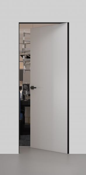 Приховані двері IDOORS  Модель  Prime Al -  INSIDE (Чорна кромка)
