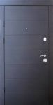 Вхідні двері Qdoors Преміум Горизонталь (венге ваніль)