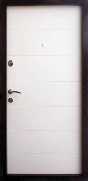 Вхідні двері Qdoors Преміум Горизонталь (венге ваніль)