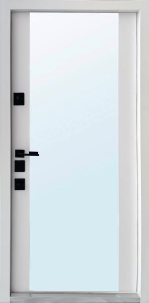 Вхідні двері Qdoors Авангард Галант  - Ак (з дзеркалом)