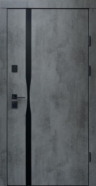Вхідні двері Qdoors Ультра Лаунж - Ак (з дзеркалом) 